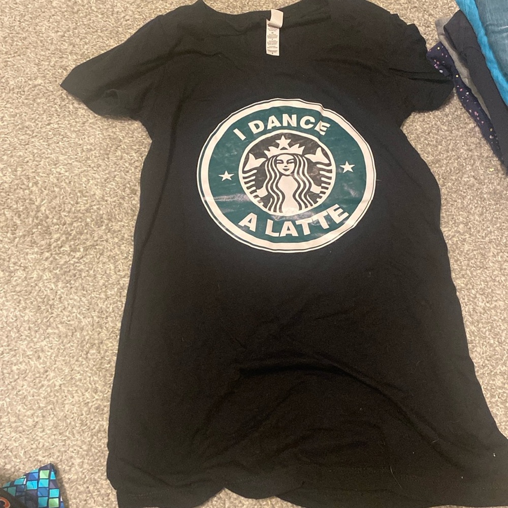 I dance a latte shirt